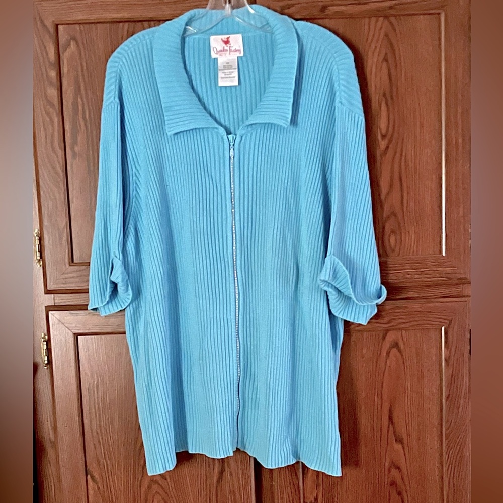 Quacker Factory short sleeve sweater